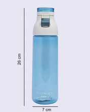 Donati Bottle, Water Bottle, Light Blue, Plastic, 660 mL - MARKET 99