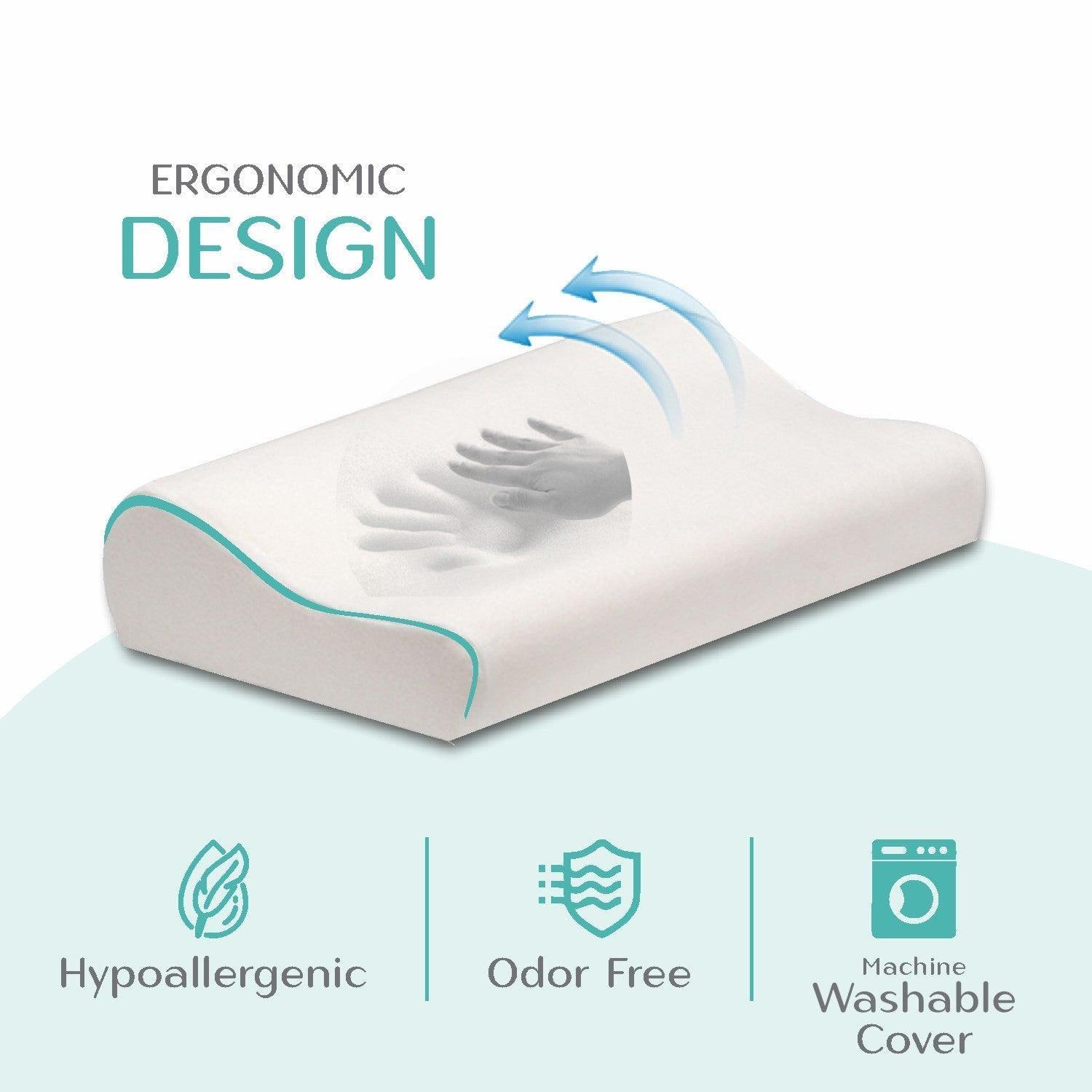 Donati Memory Foam Kids Pillow - Removable & Washable Pillow - MARKET 99