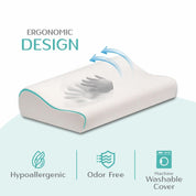 Donati Memory Foam Kids Pillow - Removable & Washable Pillow - MARKET 99