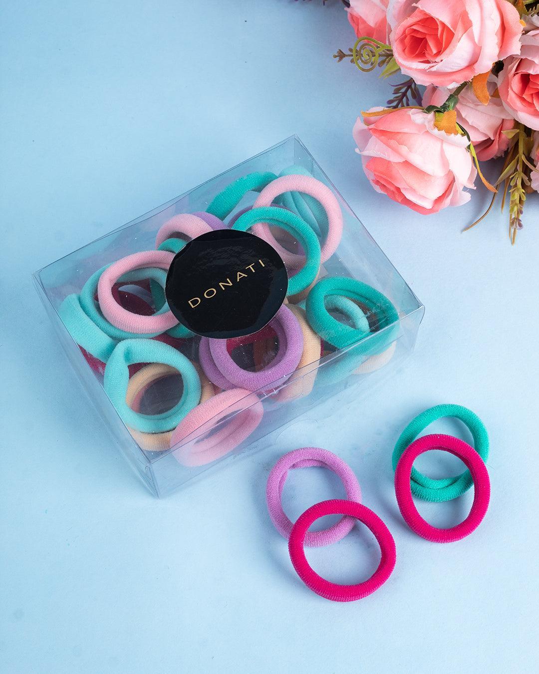 Donati Rubber Bands, Multicolour, Nylon, Set of 30 - MARKET 99