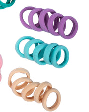 Donati Rubber Bands, Multicolour, Nylon, Set of 30 - MARKET 99