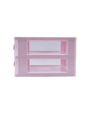 Double Layer Drawer Organizer, Pink, Plastic - MARKET 99