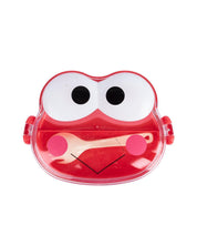 Double Layer Frog Shape Lunch Box for Kids With Spoon, Red, Plastic - MARKET 99