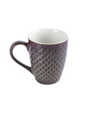 Dual Glazed Diamond Textured Ceramic Mug (Matte Finish, 330 mL) - MARKET 99