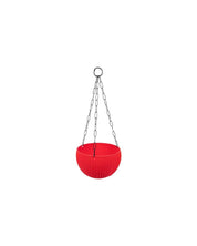 Euro Hanging Pots, Assorted Colours, Plastic, Set of 6 - MARKET 99
