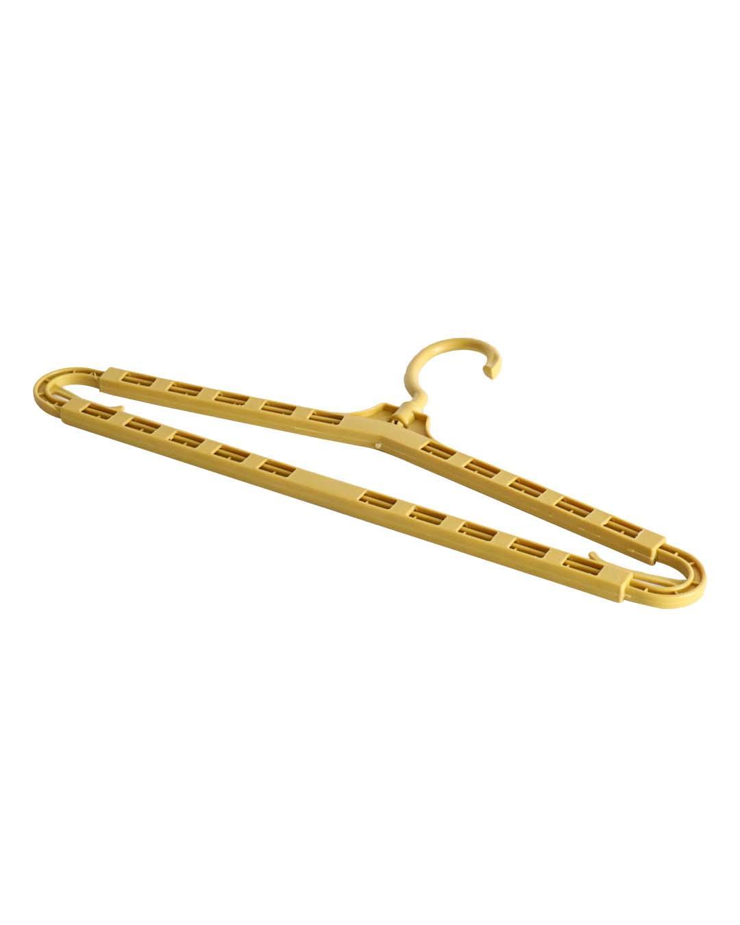 Extendable Hanger, Yellow, Plastic - MARKET 99