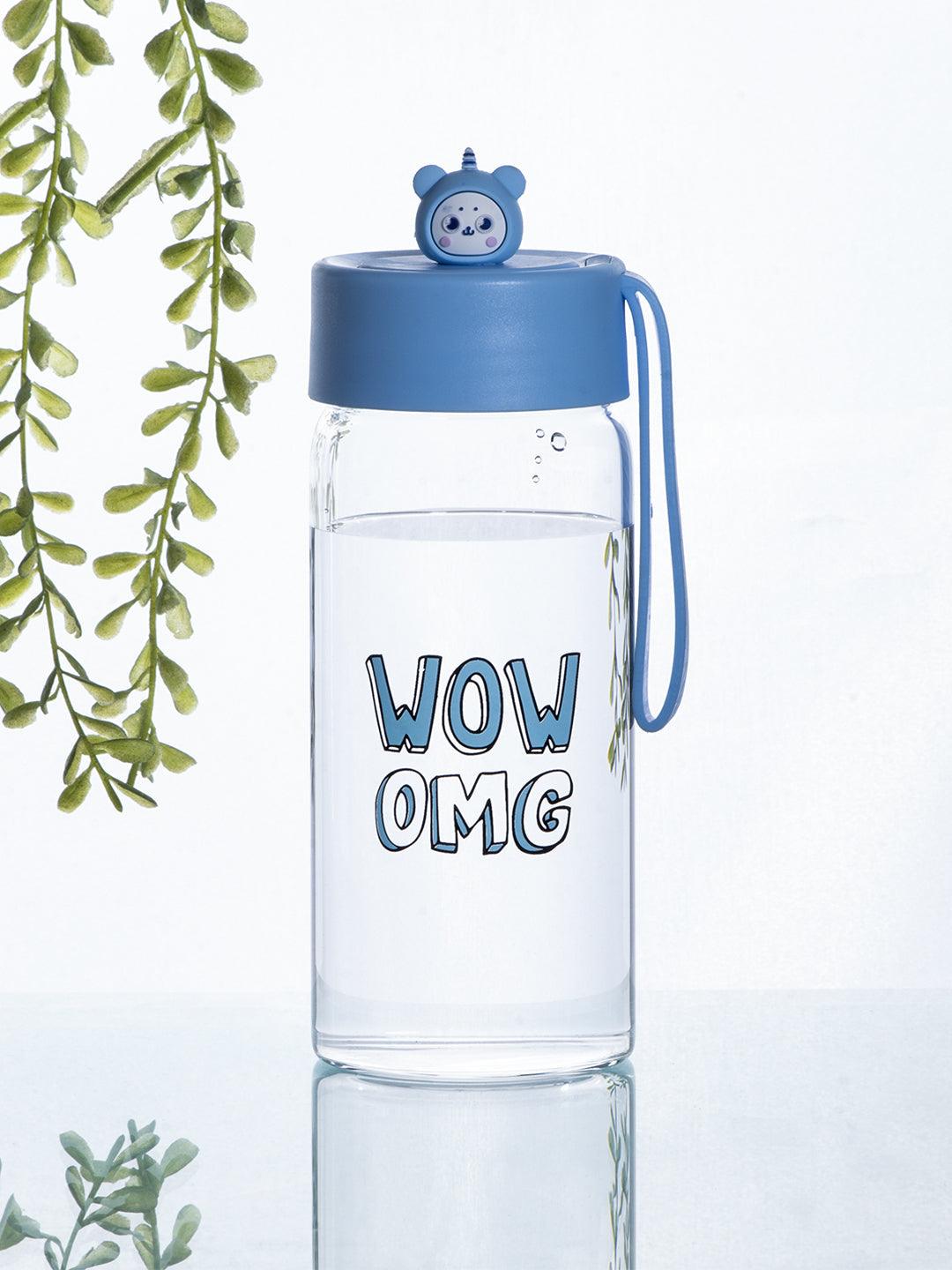 Glass, Water Bottle 380 Ml, Quirky Quotes, Glossy : Finish,  Multicolor-Market99 – MARKET 99