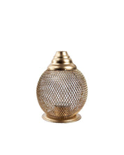 Hanging T-Light Holder, Diwali Décor, Gold, Iron - MARKET 99