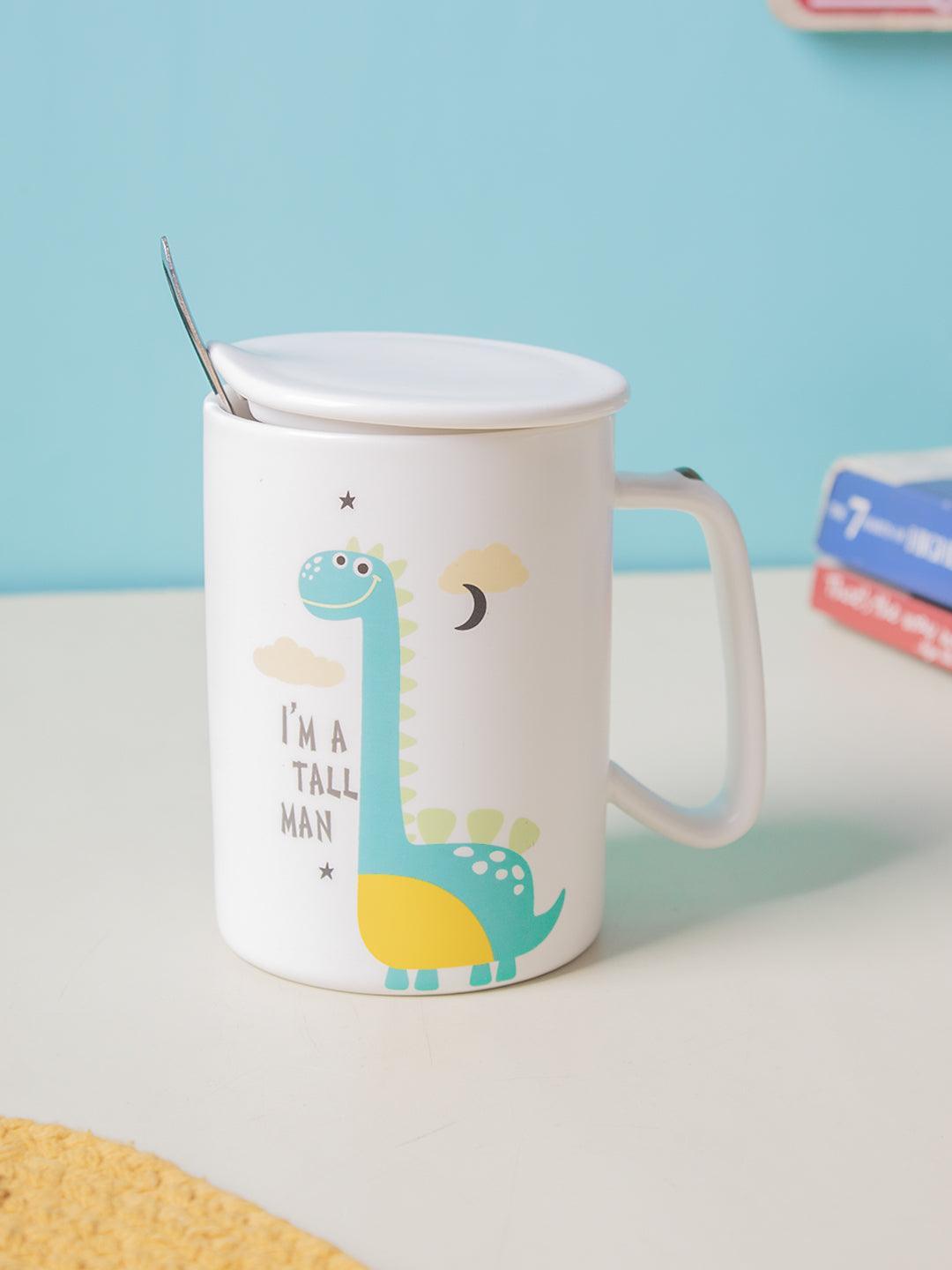 I'M A TELL MAN' Coffee Mug With Lid - Dragon, 400 Ml