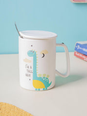 I'M A TELL MAN' Coffee Mug With Lid - Dragon, 400 Ml
