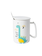 I'M A TELL MAN' Coffee Mug With Lid - Dragon, 400 Ml