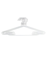 Iron, Cloth Hanger Set Of 6 Pcs, Plain, Glossy : Finish, Multicolor