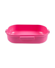 Lunch Box, Floral Print, Pink, Plastic - MARKET 99