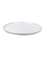 Market 99 Hammered Melamine Tableware White Glossy Finish Quarter Plates for Dining Table (Set Of 6, White) - MARKET 99