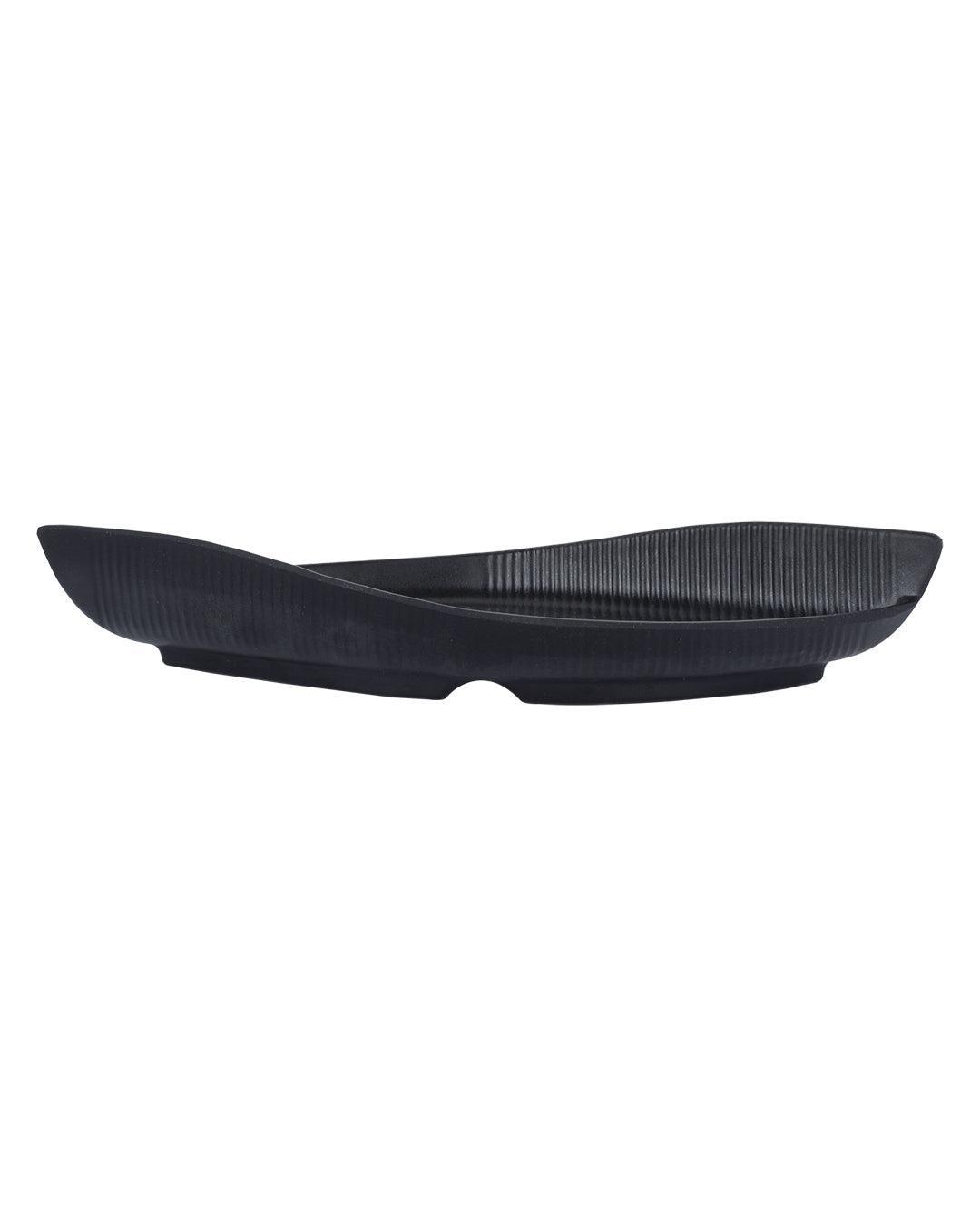 Market 99 - Melamine Matte Finish BOAT Platter for Dining Table