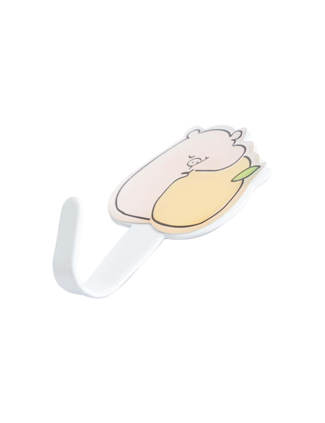 Market 99 Sticky Hook Pack Of 2 Pcs, Lazy Pig, Multicolor, Plastic