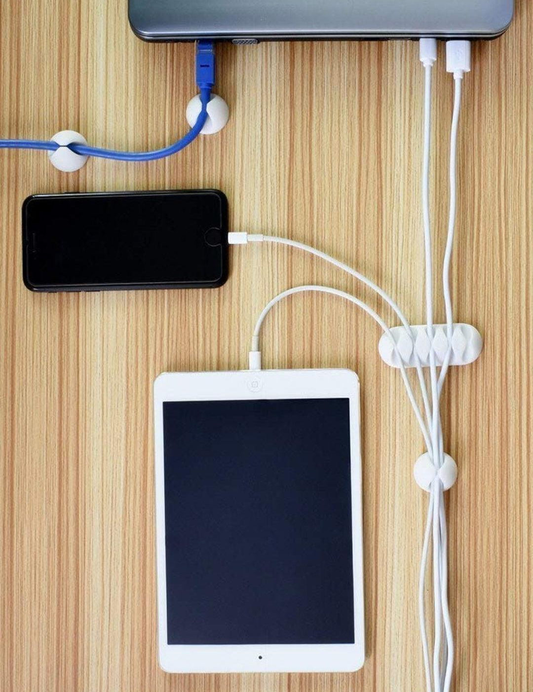 Market99 10 Piece Pack Cable Organizer - MARKET 99