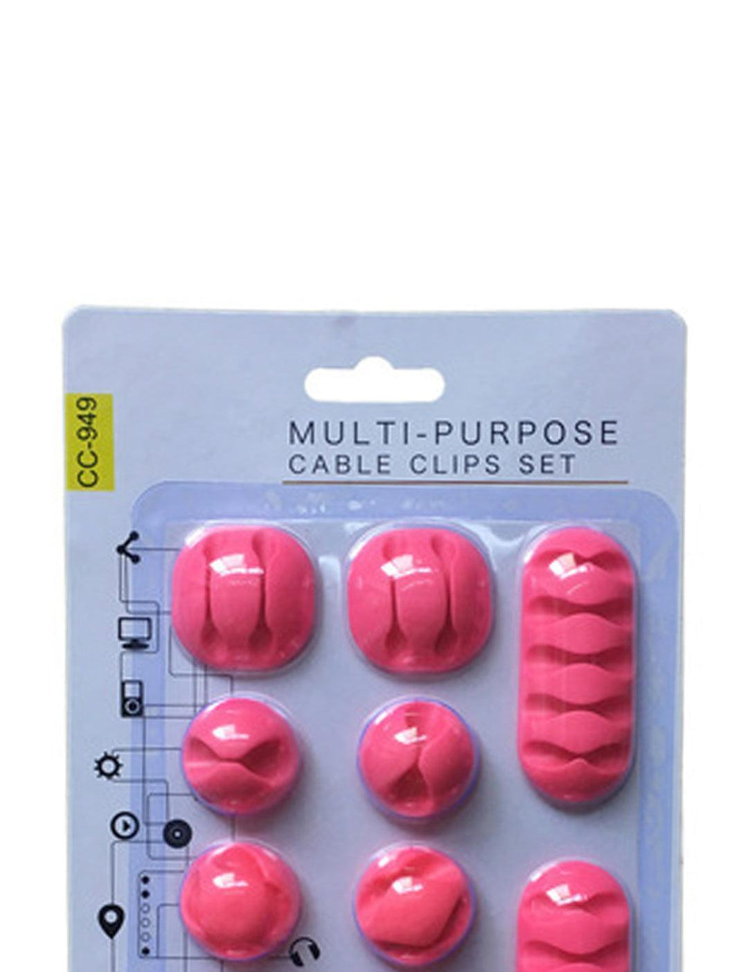 Market99 10 Piece Pack Cable Organizer - MARKET 99