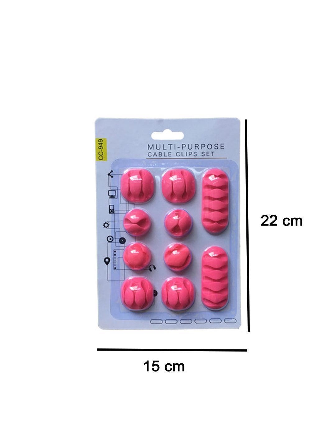 Market99 10 Piece Pack Cable Organizer - MARKET 99