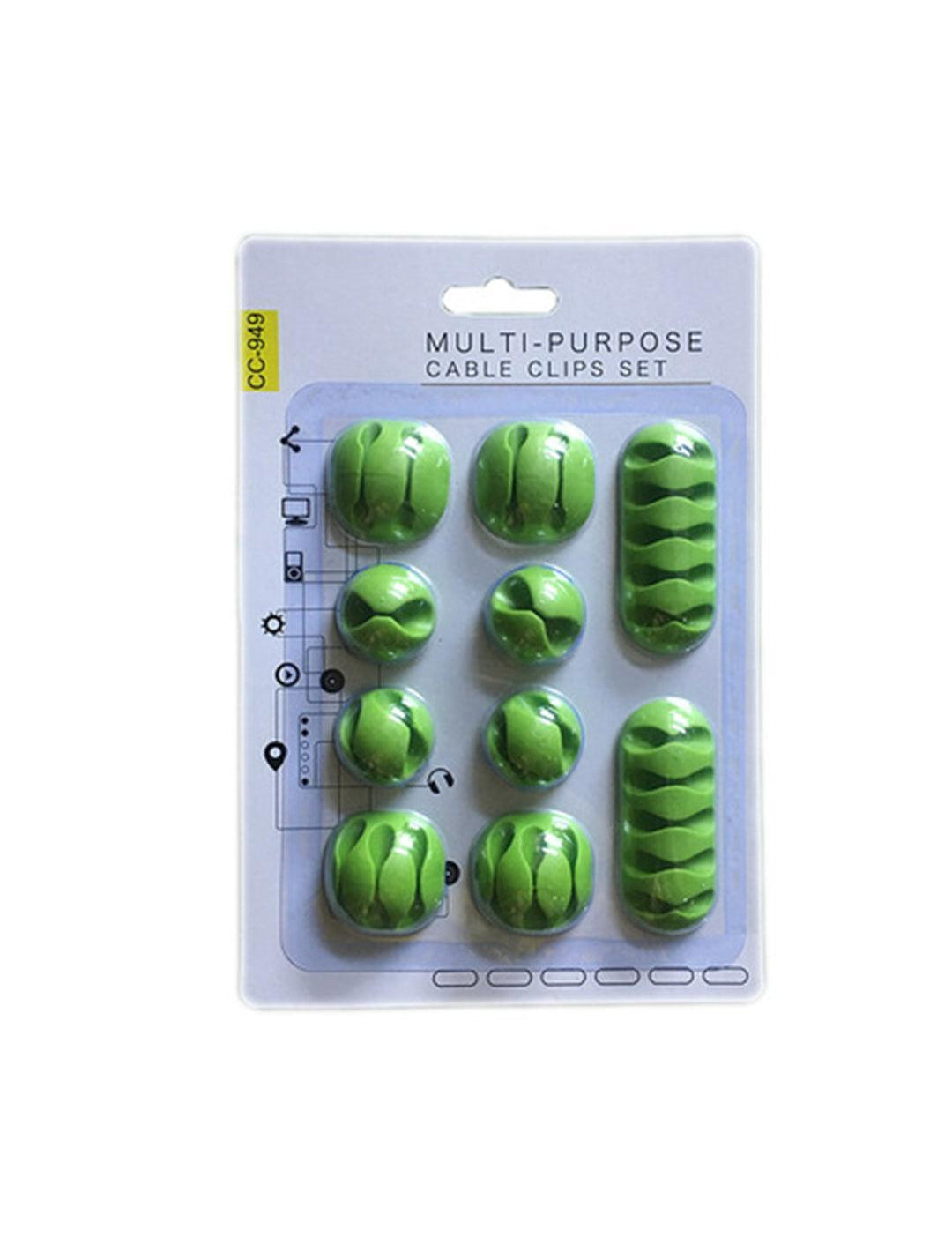 Market99 10 Piece Pack Cable Organizer - MARKET 99