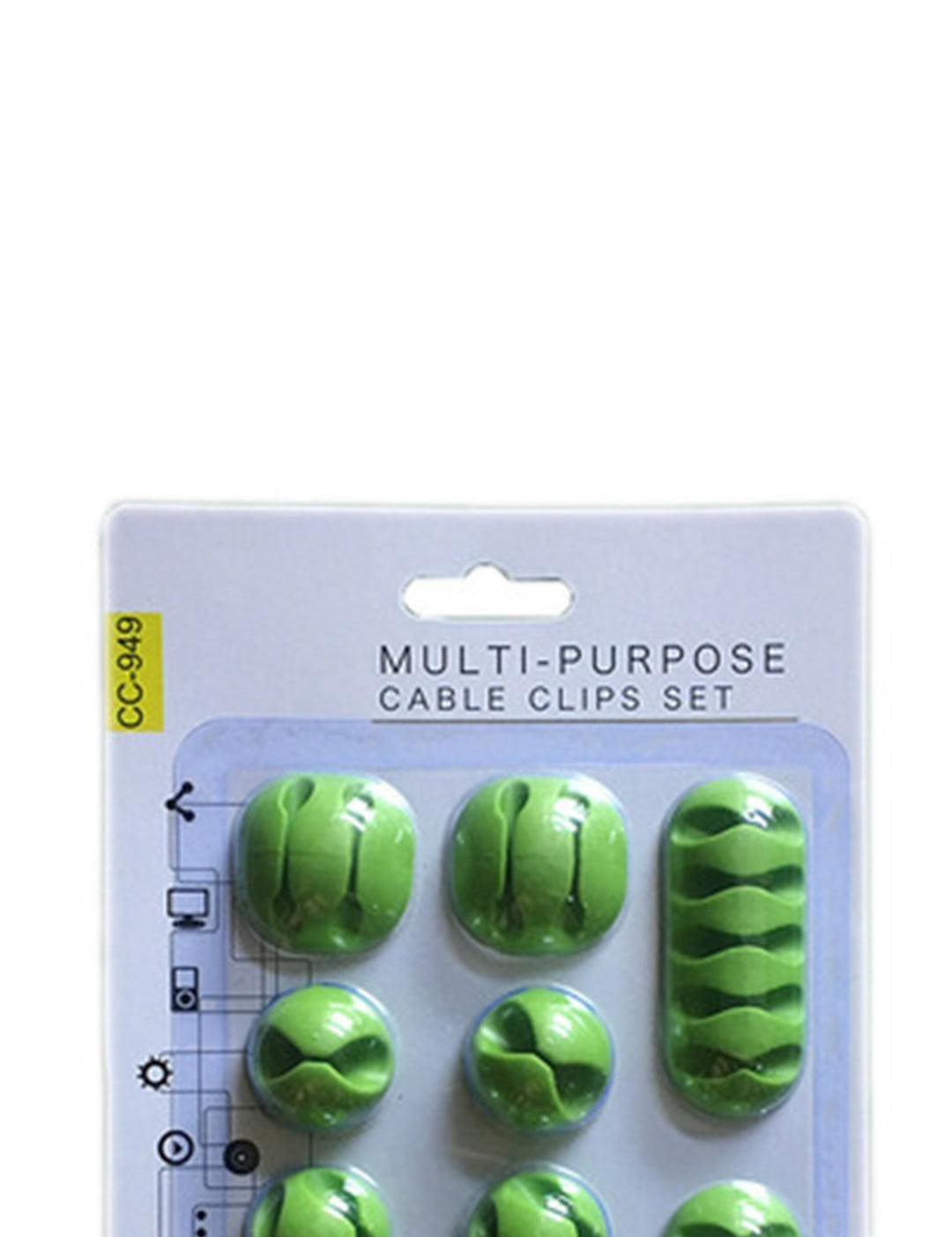 Market99 10 Piece Pack Cable Organizer - MARKET 99