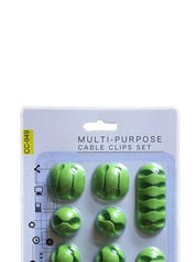 Market99 10 Piece Pack Cable Organizer - MARKET 99
