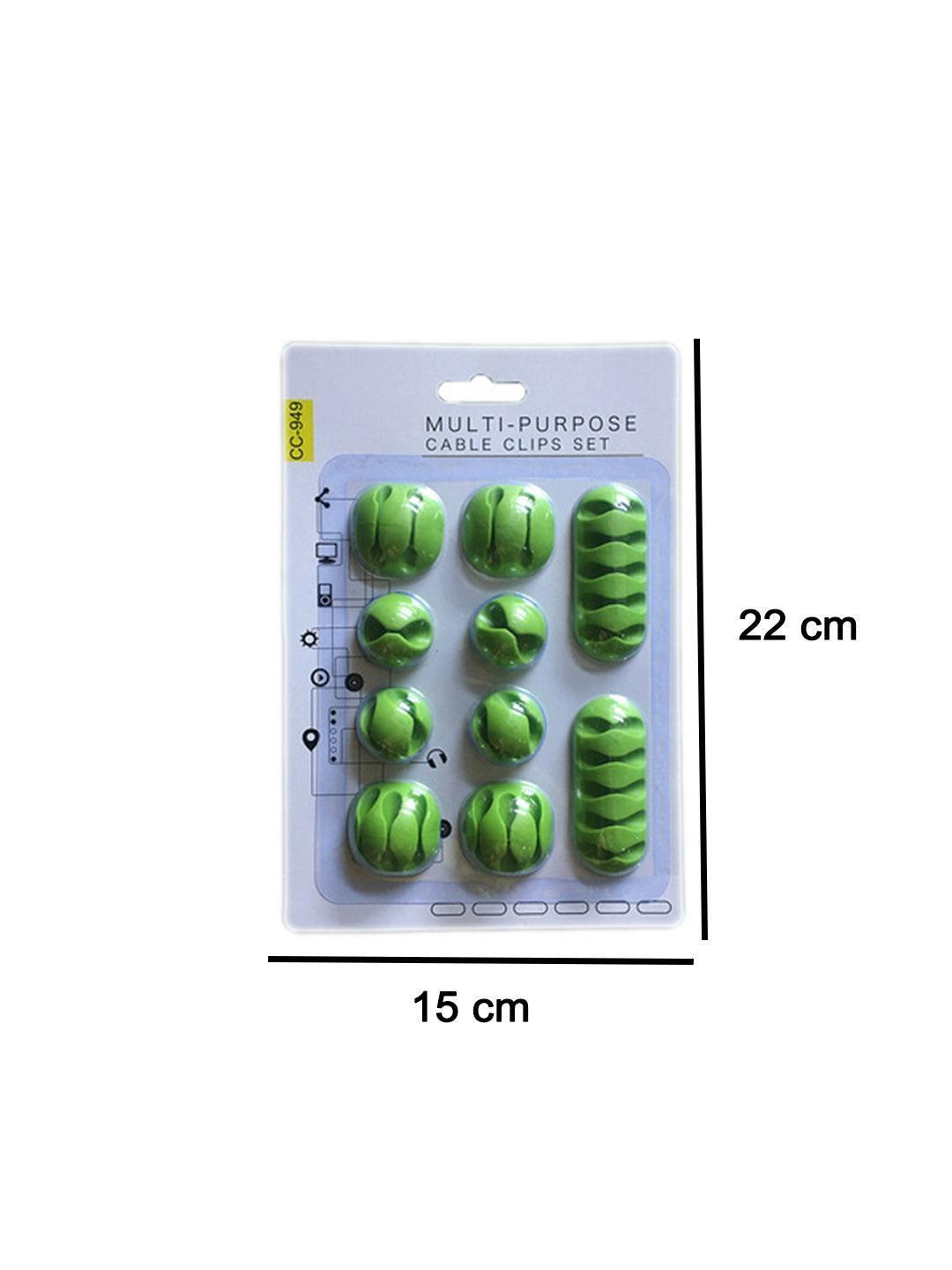Market99 10 Piece Pack Cable Organizer - MARKET 99