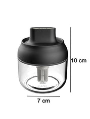 Market99 280Ml Oil Glass Jar With Brush - MARKET 99