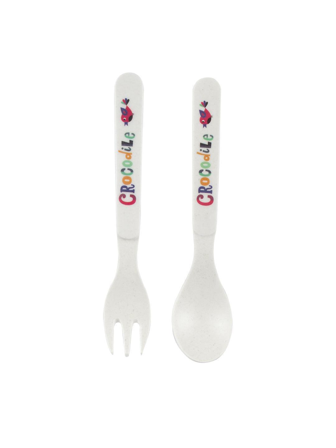 Market99 Children'S Pastel Dinner Set 1 Plate, 1 Bowl, 1 Tumbler, 1 Fork & 1 Spoon - MARKET 99