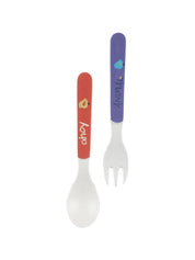 Market99 Children'S Pastel Dinner Set 1 Plate, 1 Bowl, 1 Tumbler, 1 Fork & 1 Spoon - MARKET 99