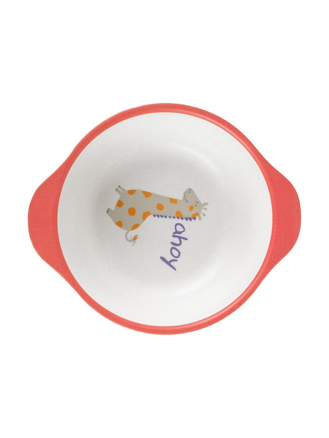 Market99 Children'S Pastel Dinner Set 1 Plate, 1 Bowl, 1 Tumbler, 1 Fork & 1 Spoon - MARKET 99