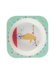 Market99 Children'S Pastel Dinner Set 1 Plate, 1 Bowl, 1 Tumbler, 1 Fork & 1 Spoon - MARKET 99