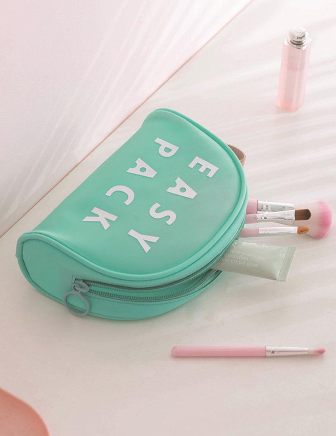 Market99 D Shaped Plastic Travel Pouch - MARKET 99