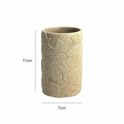 Market99 Embossed Leaf Design Tooth brush Holder - MARKET 99