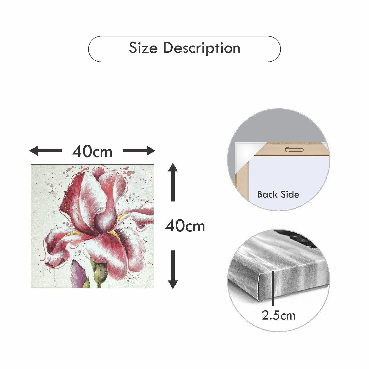 Market99 Flower Oil Painting Artwork - MARKET 99
