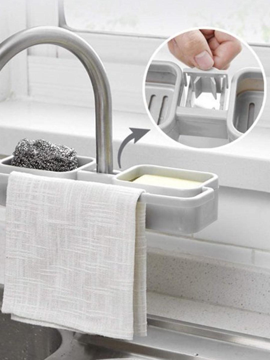 Market99 Kitchen Sink Caddy Sponge Holder Organizer, Kitchen
