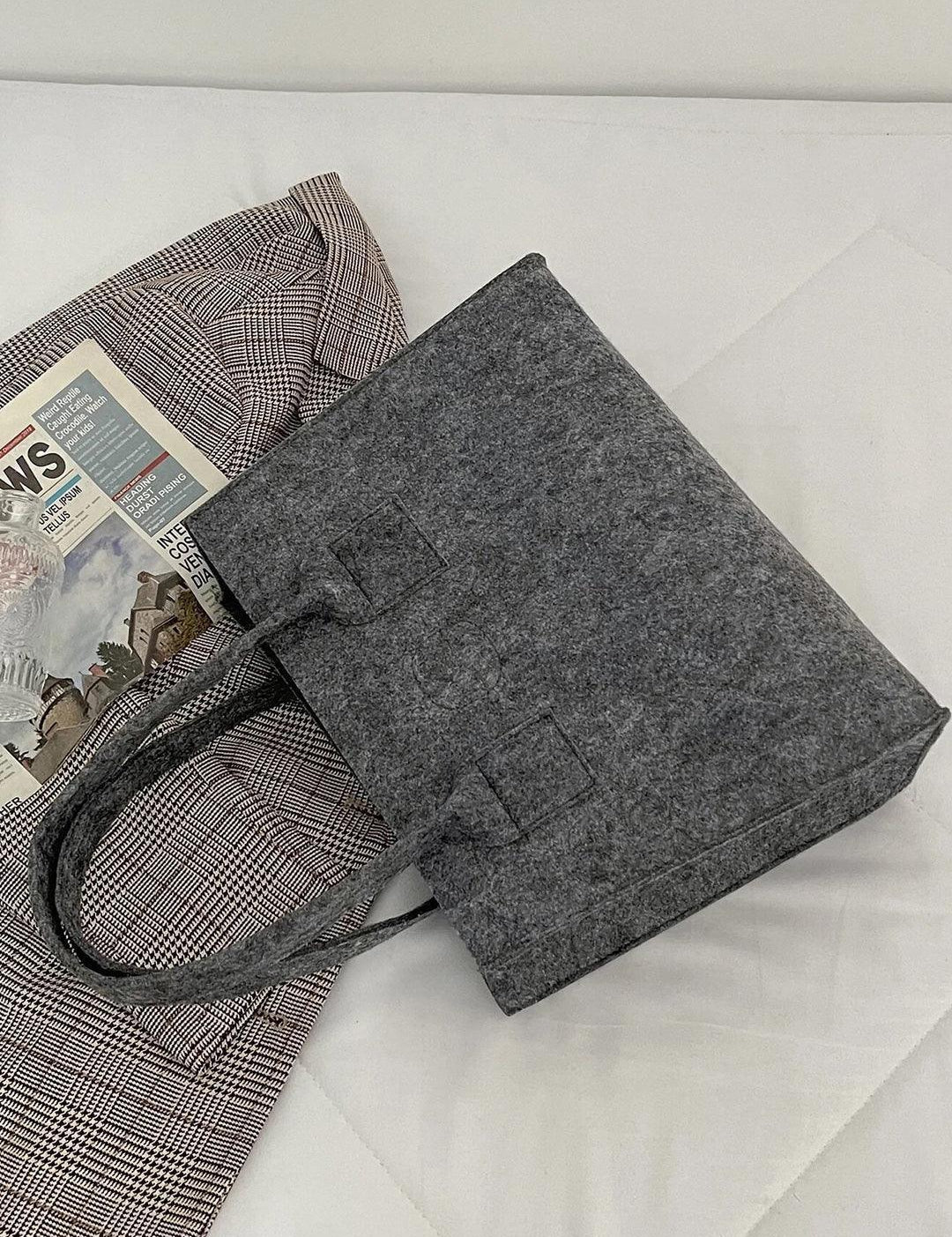 Market99 Large Capacity Felt Bags For Storage Home - 50X25X25Cm - MARKET 99