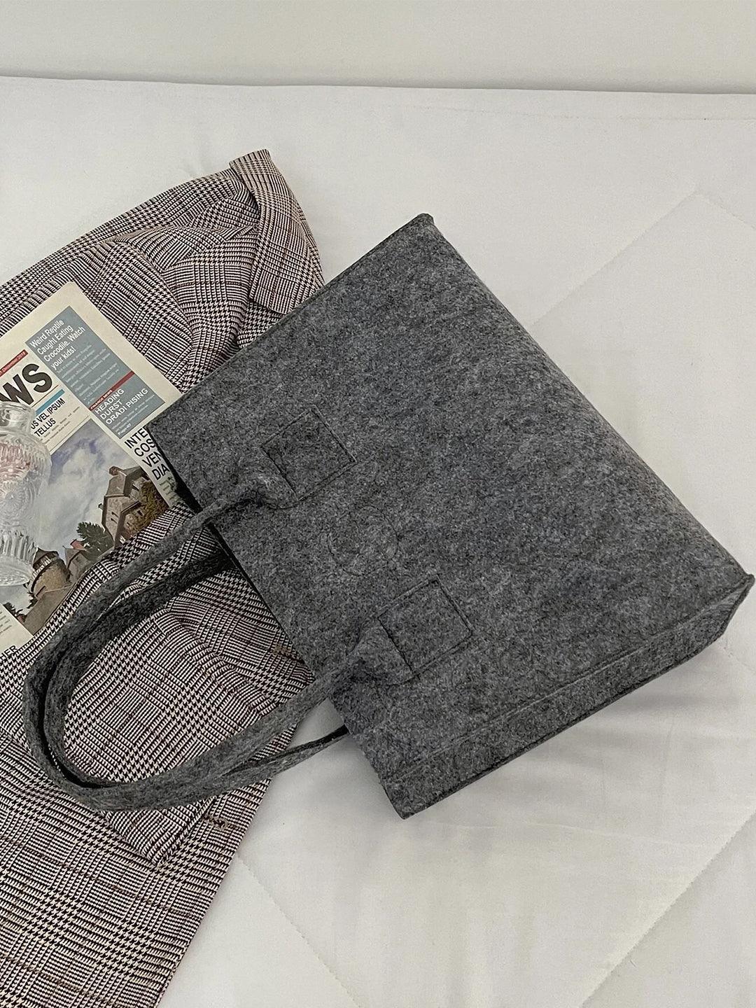 Market99 Large Capacity Felt Bags For Storage Home - 50X25X25Cm - MARKET 99