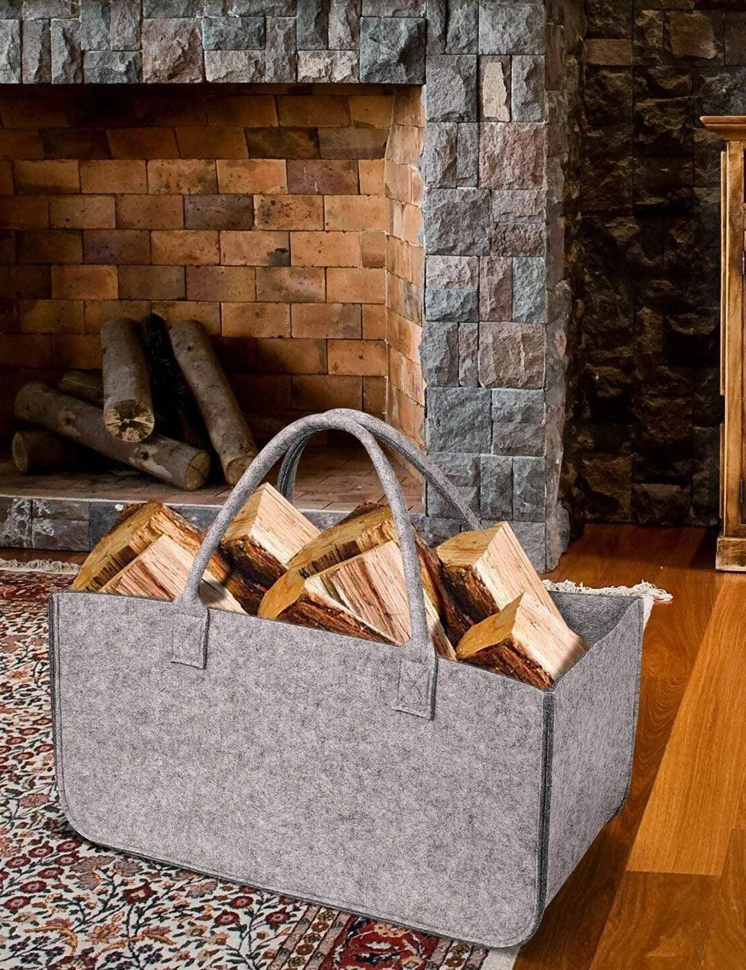 Market99 Large Capacity Felt Bags For Storage Home - 50X25X25Cm - MARKET 99