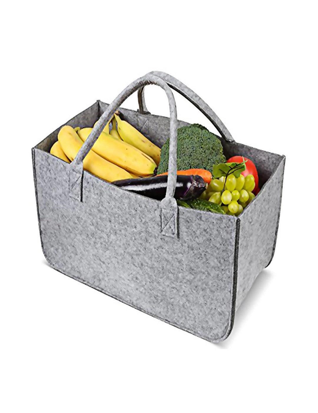 Market99 Large Capacity Felt Bags For Storage Home - 50X25X25Cm - MARKET 99