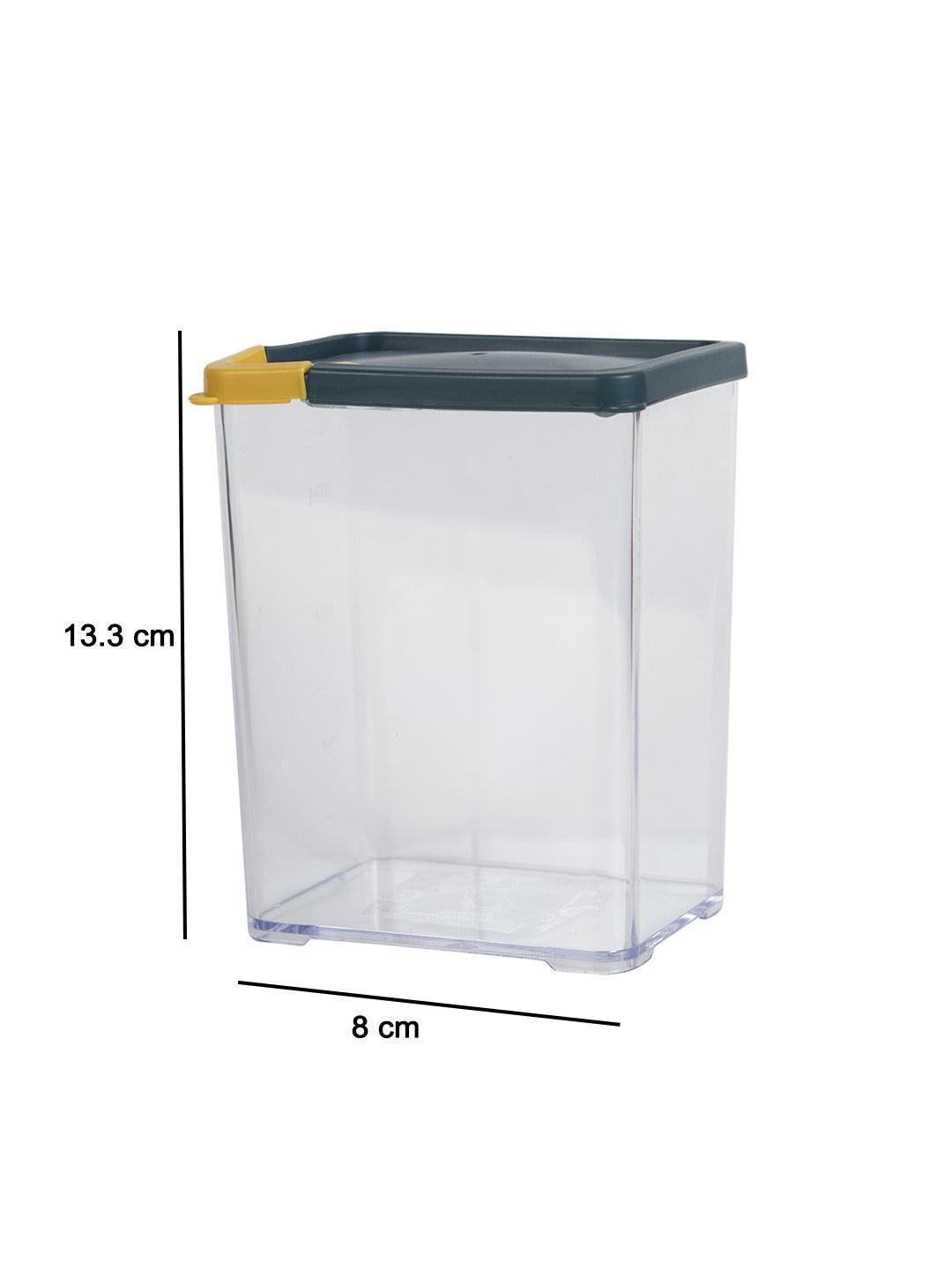 Market99 Medium Plastic Cereal Dispenser Jar With Lid - MARKET 99