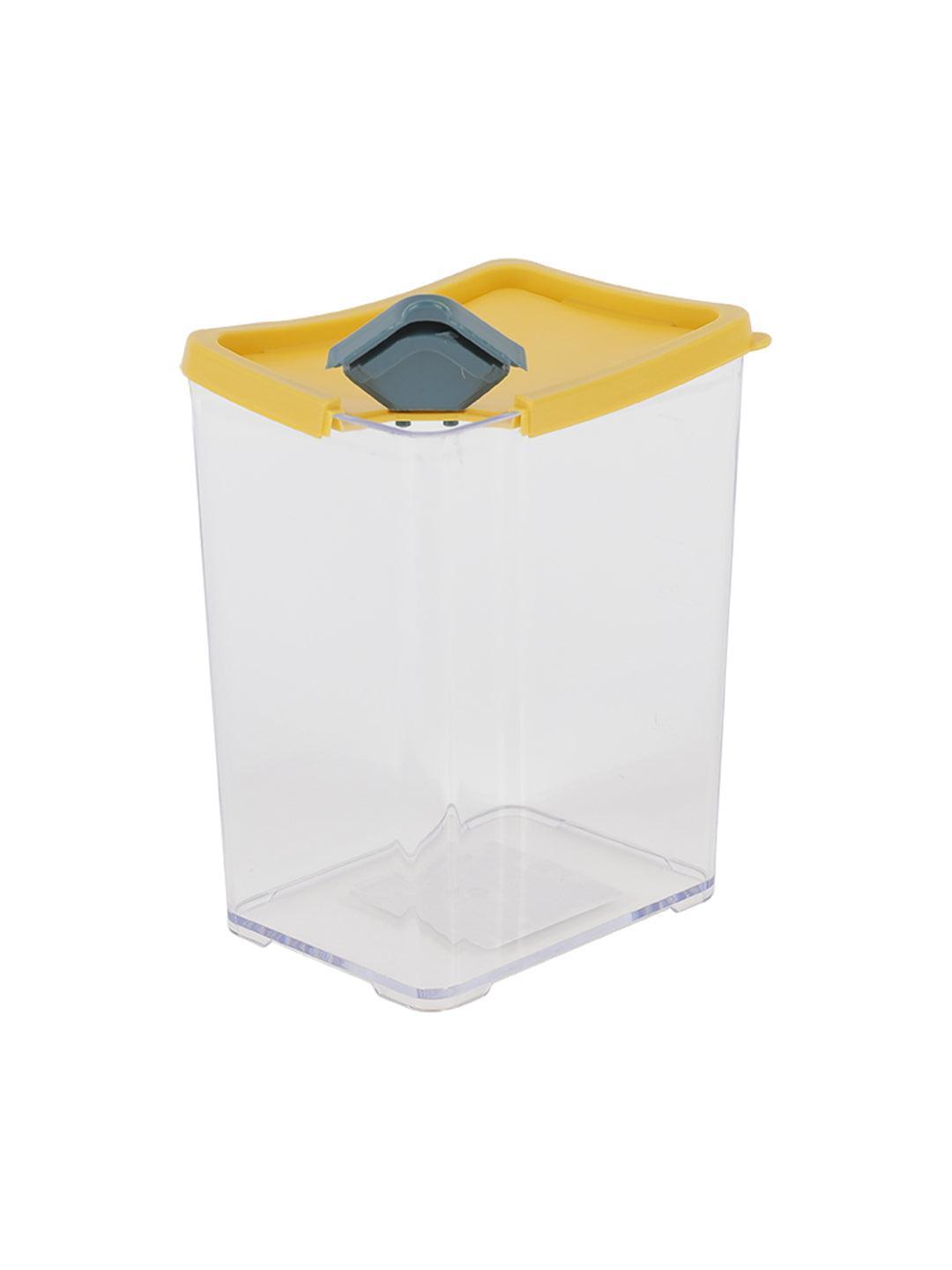 Market99 Medium Plastic Cereal Dispenser Jar With Lid - MARKET 99