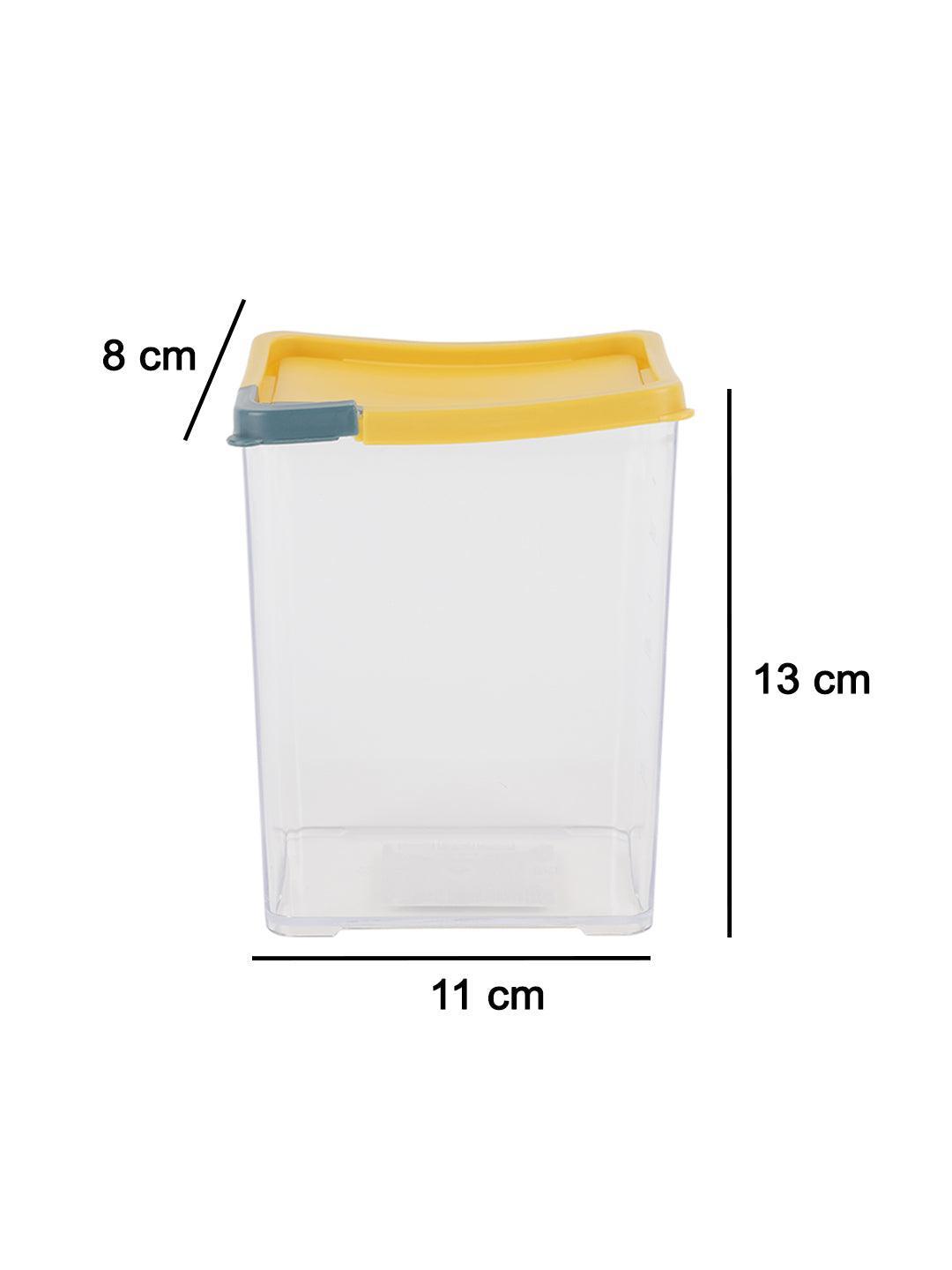 Market99 Medium Plastic Cereal Dispenser Jar With Lid - MARKET 99