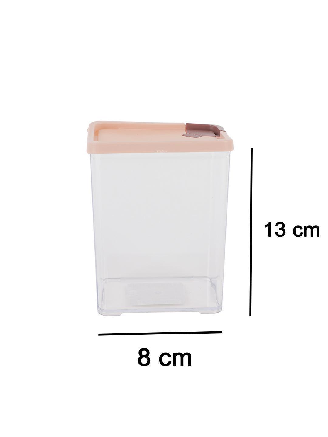 Market99 Medium Plastic Cereal Dispenser Jar With Lid - MARKET 99