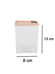 Market99 Medium Plastic Cereal Dispenser Jar With Lid - MARKET 99