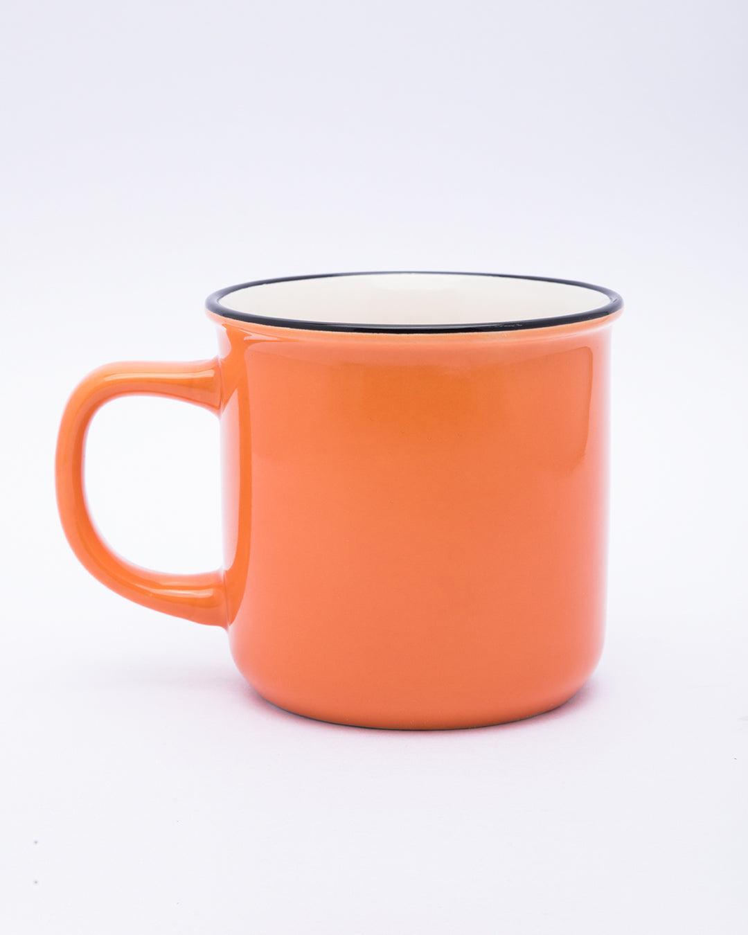 Market99 Mugs, French Design, Tea & Coffee Mugs, Microwave & Dishwasher Safe, Assorted Colours, Set of 4, 340 mL - MARKET 99
