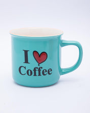 Market99 Mugs, French Design, Tea & Coffee Mugs, Microwave & Dishwasher Safe, Assorted Colours, Set of 4, 340 mL - MARKET 99