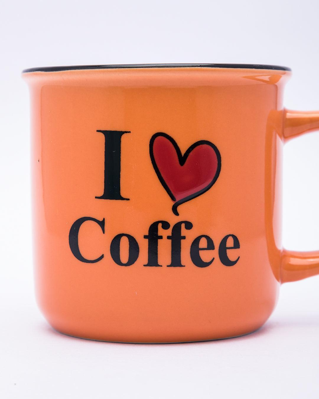 Market99 Mugs, French Design, Tea & Coffee Mugs, Microwave & Dishwasher Safe, Assorted Colours, Set of 4, 340 mL - MARKET 99