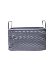 Market99 Plain Grey Metal Basket, Set Of 3 Pcs - MARKET 99