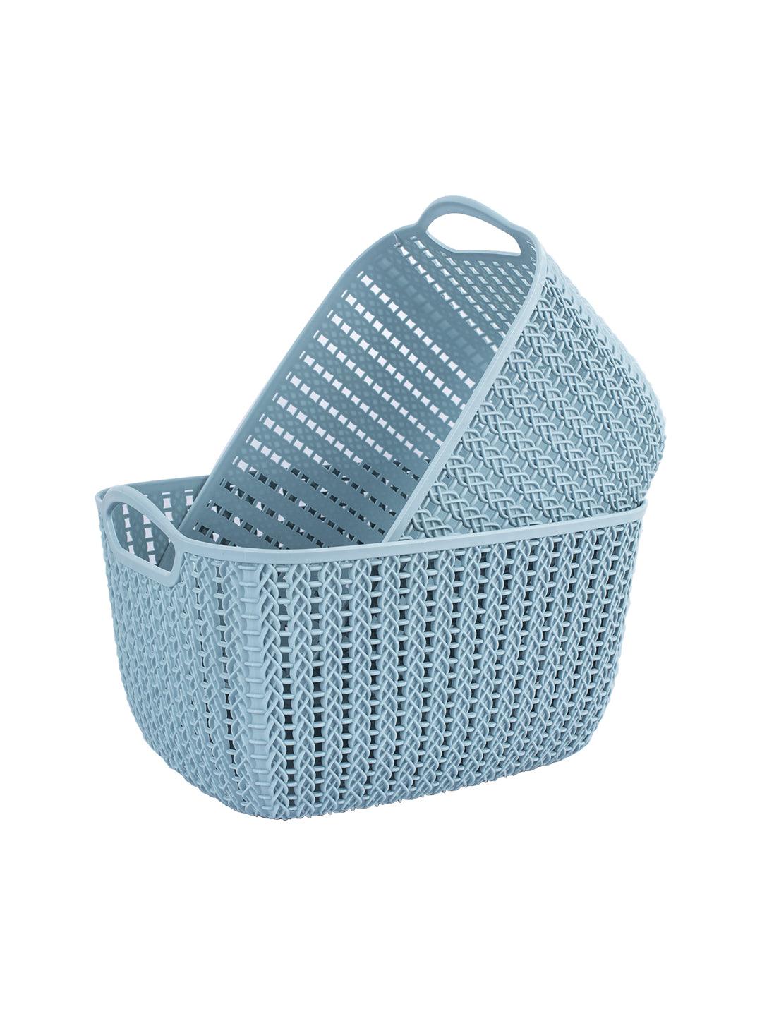 Market99 Felt Fabric Storage Basket Organizer Boxes (25 Litre) - 41X28X22Cm  - Organizer, Home Accessories – MARKET 99
